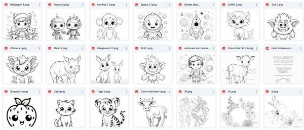 9,700+ Ultimate Kids Coloring & Activity Sheet Collection - Image 4